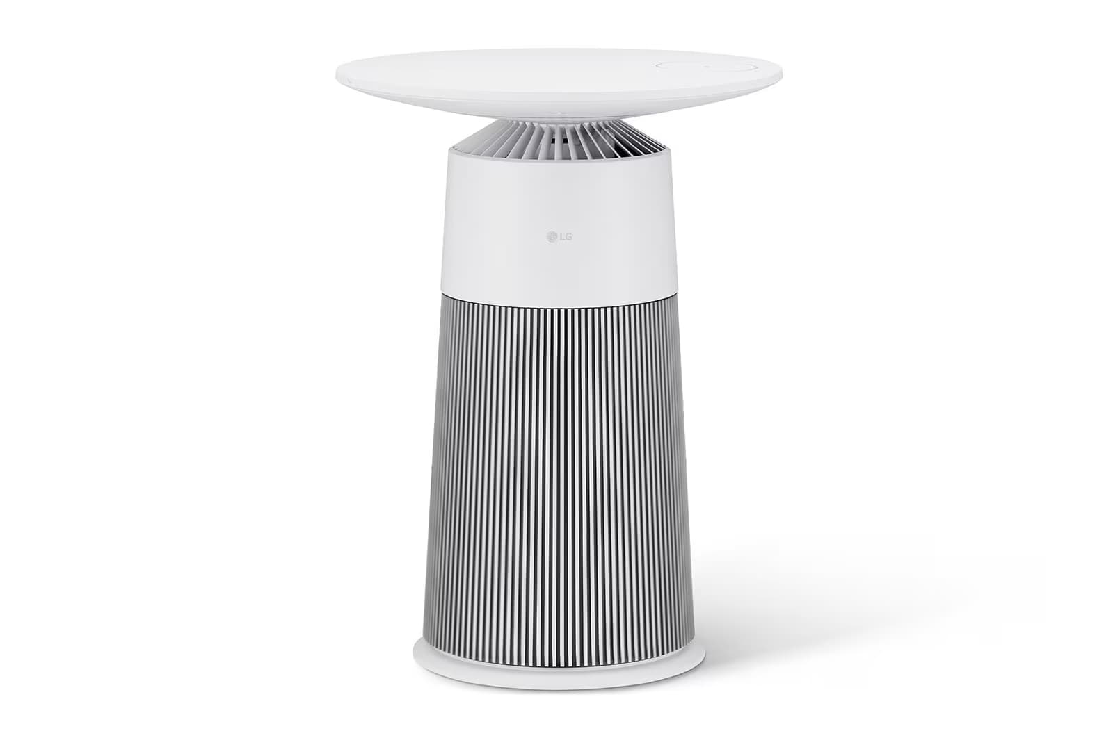 LG PuriCare™ AeroFurniture 空气净化器（精华白）带无线充电功能