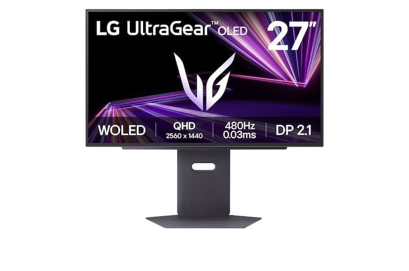 27英寸 UltraGear™ OLED 游戏 QHD 显示器 | 480Hz, 0.03ms, DisplayHDR™ True Black 400