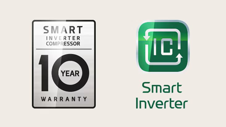 Smart Inverter Compressor™ 智能变频压缩机