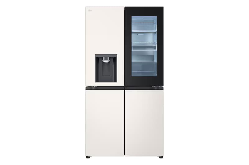 601L French Door Fridge with InstaView Door-in-Door™ & Water Purifier in Beige