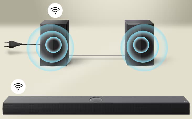 2 声道后置扬声器