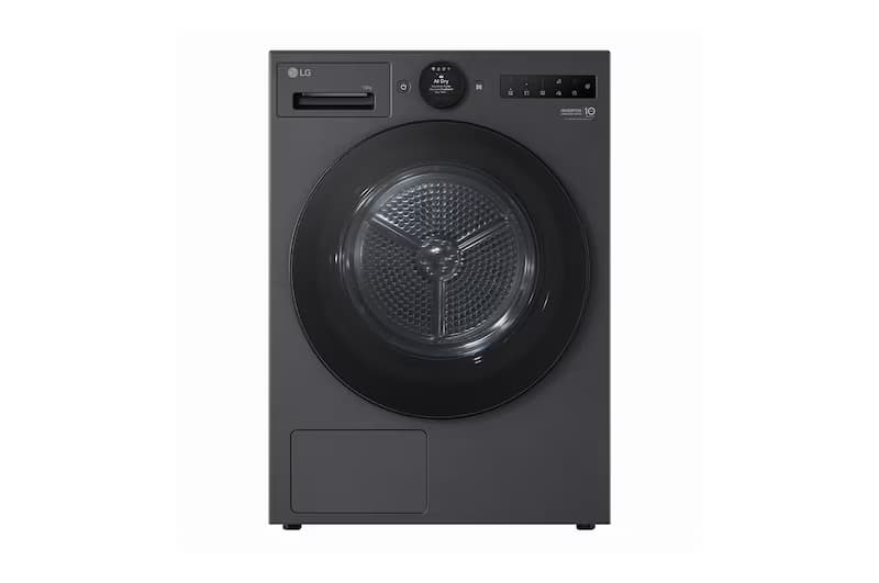 10kg Dual Inverter Heat Pump™ Dryer with Auto Cleaning Condenser, Black