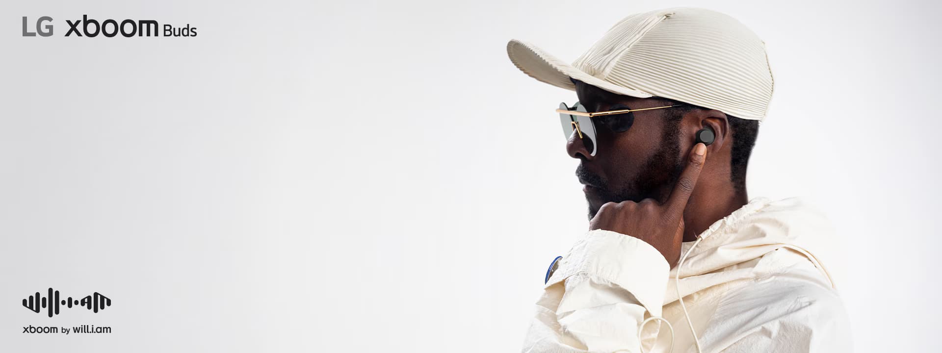 LG xboom Buds，由 will.i.am 重新启发