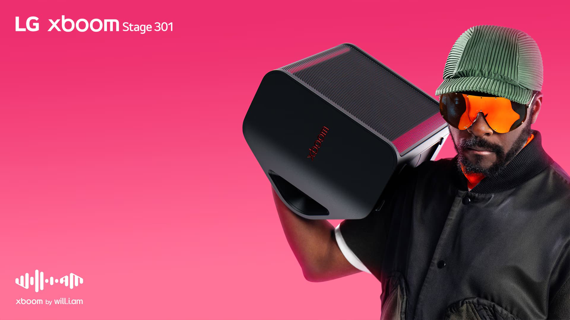 由 will.i.am 调校的 xboom 标志性音效