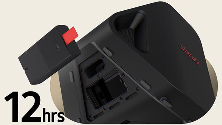 可更换电池，派对不停歇