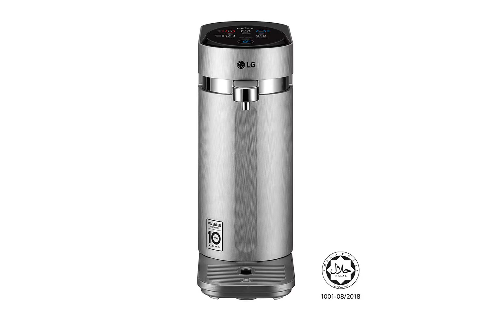 Tankless LG PuriCare™ Water Purifier with 3-stage filtration & Tankless Hot / Cold / Ambient water