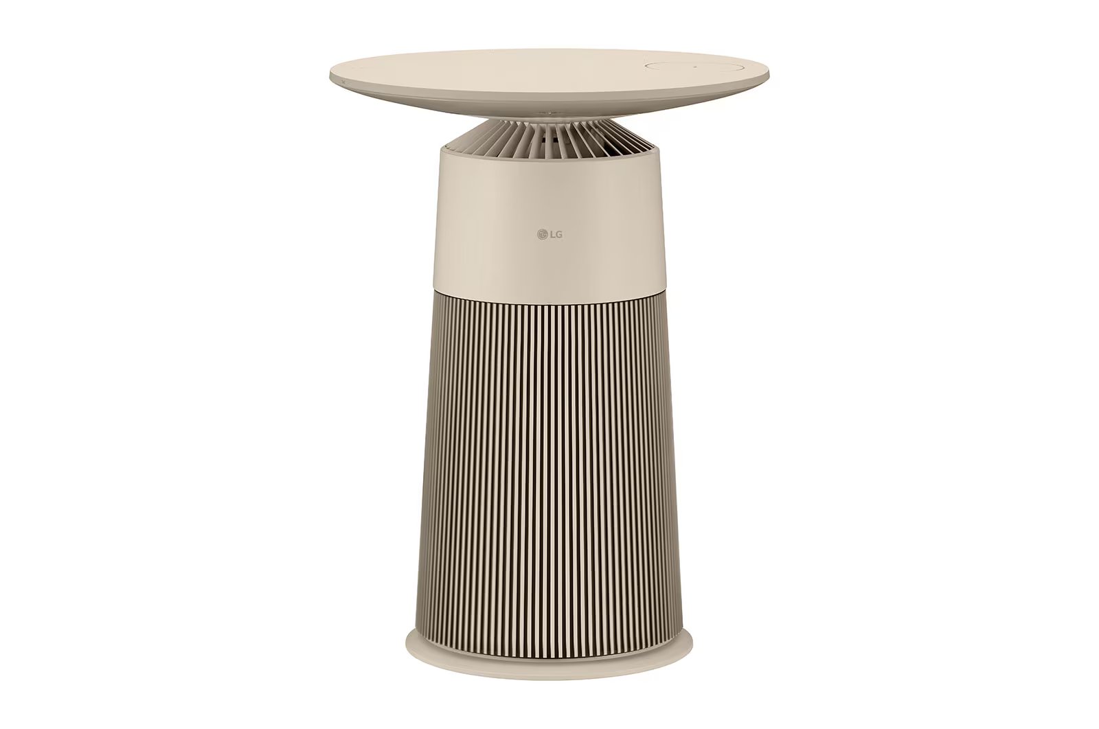 LG PuriCare™ AeroFurniture Air Purifier (Clay Brown) with Wireless Charging