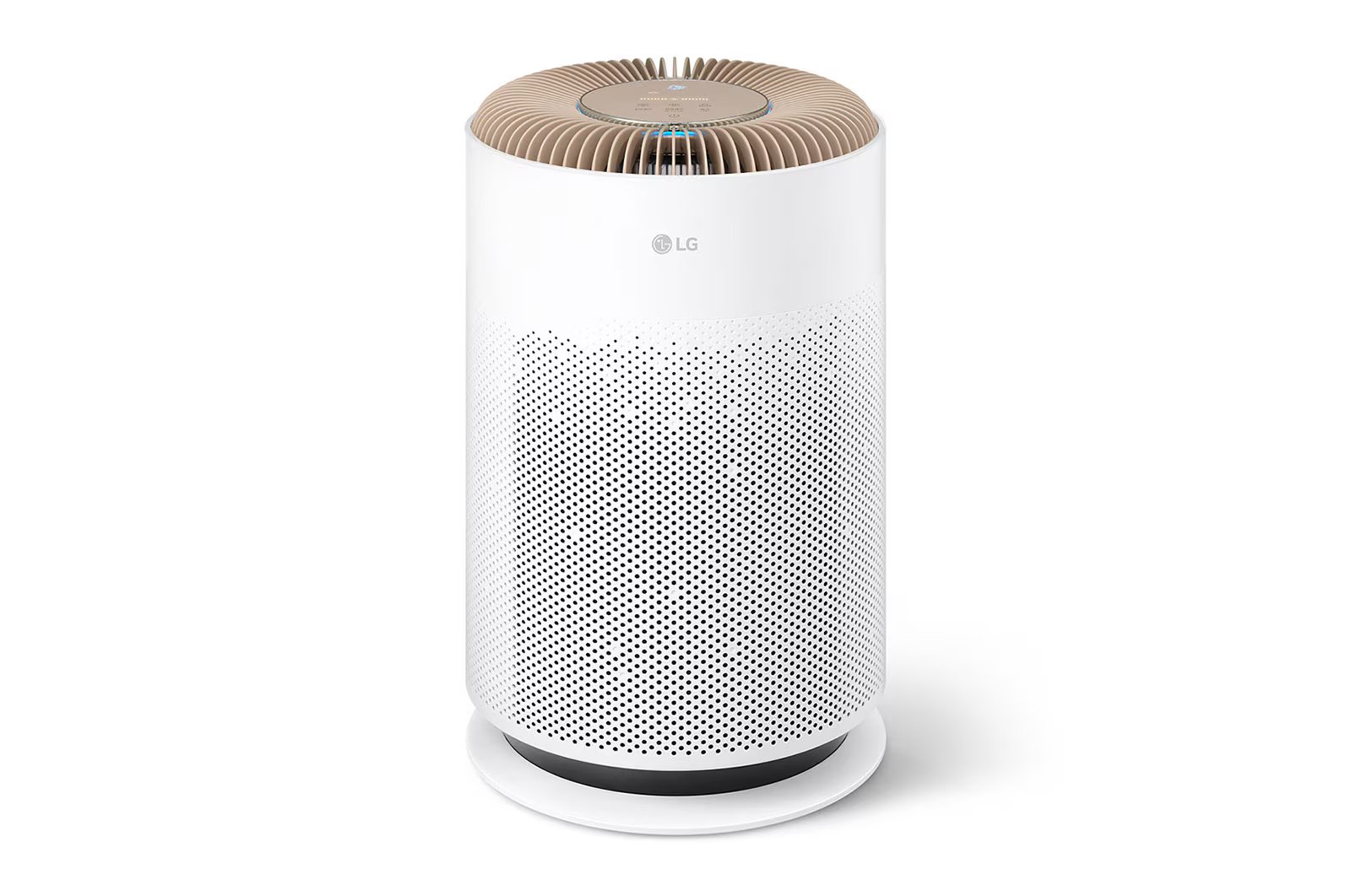 LG PuriCare™ 360º HIT Air Purifier (Brown) with compact and complete air purification