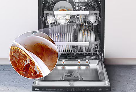 Save time with steam pre-wash