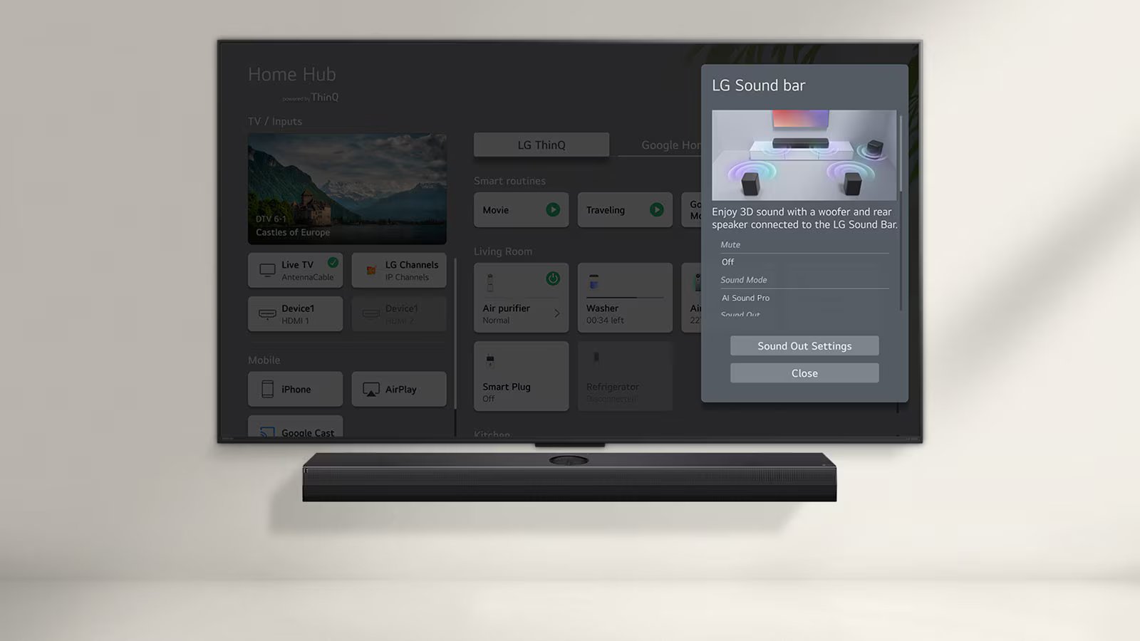 WOW Interface lets you control sound easier from your TV