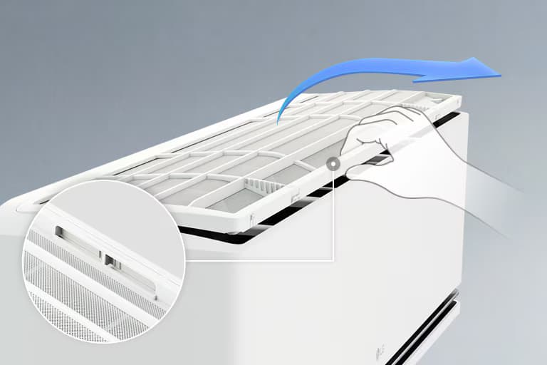 One-touch filter