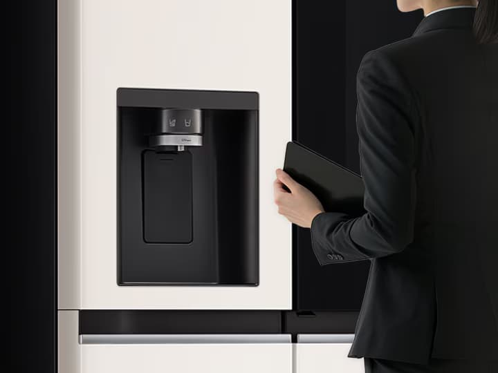 LG Care 服务维护的冰箱
