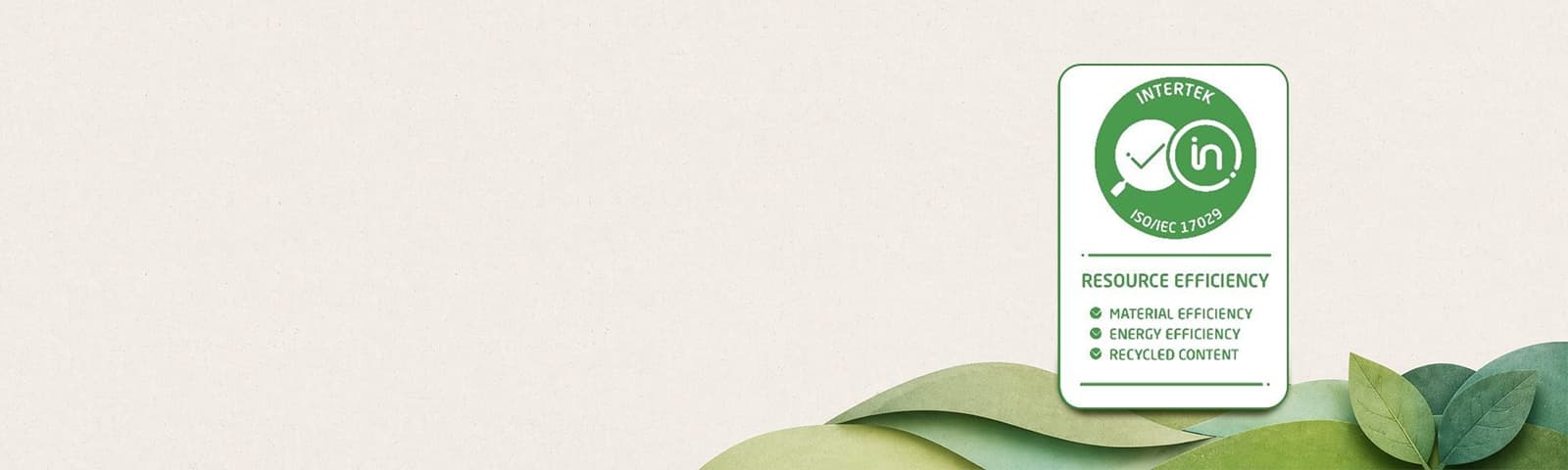 Designed for sustainability you