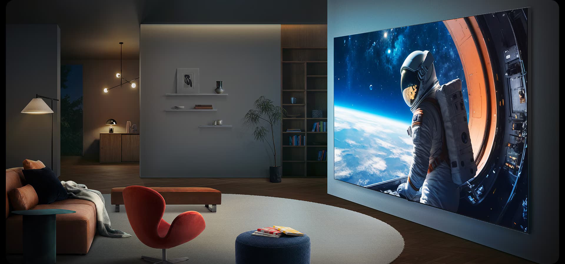 LG QNED evo Ultra Big TV expansive screen