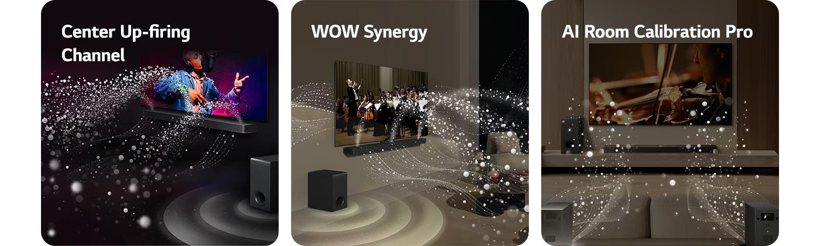 Stunning soundscapes surround you