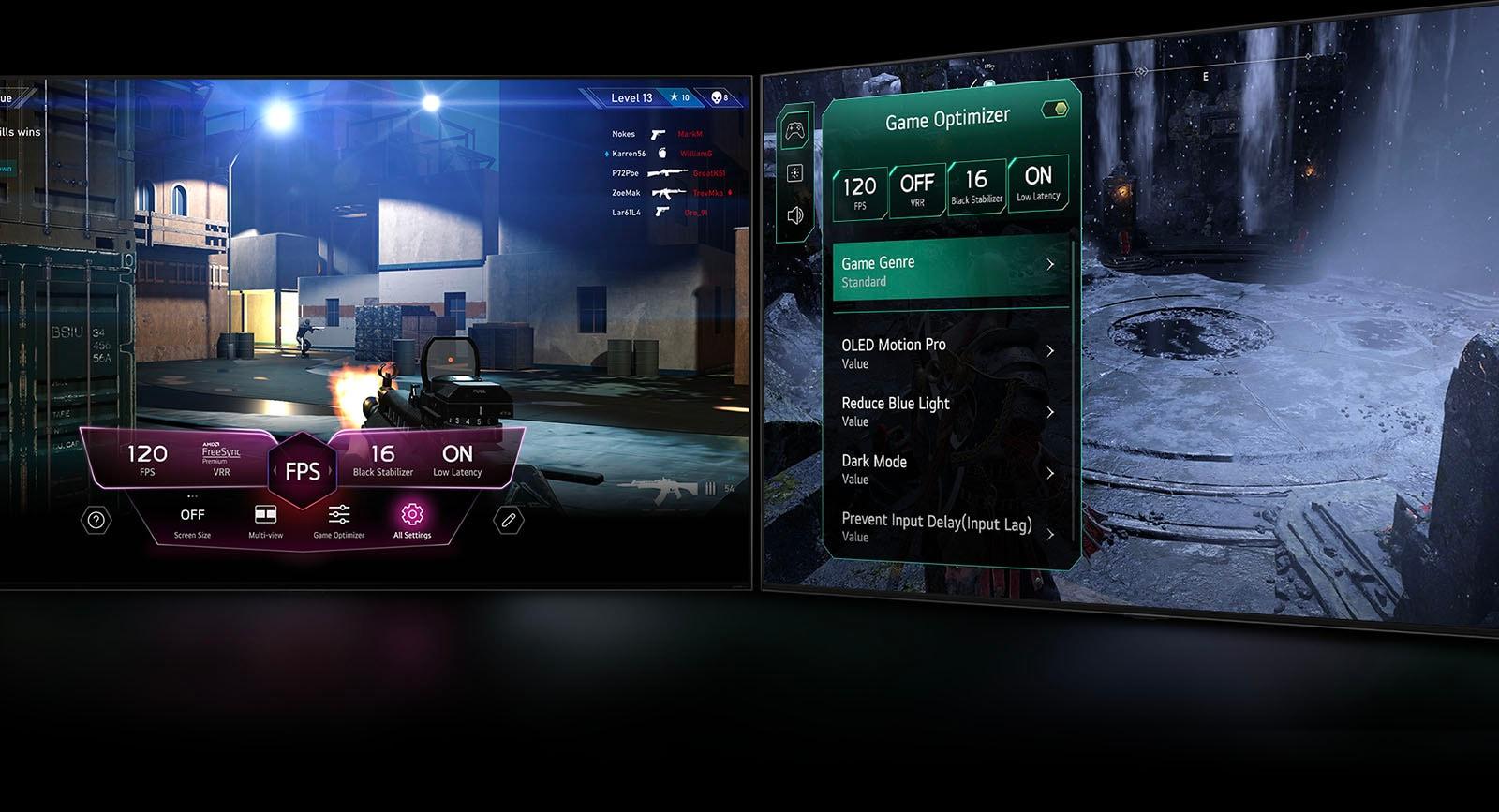 Controls right where you need them